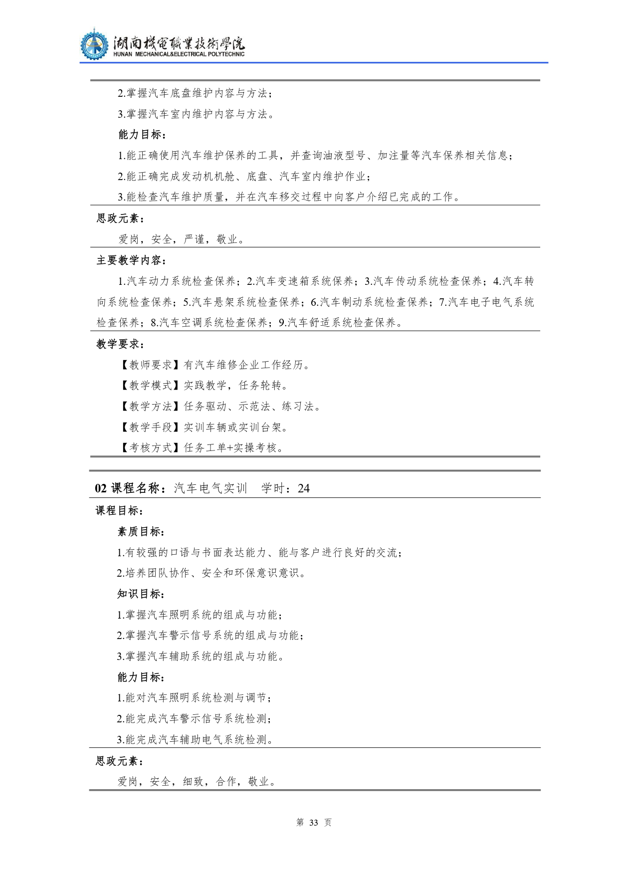 1066vip威尼斯2022级汽车检测与维修技术专业人才培养方案V10.0_page-0035.jpg