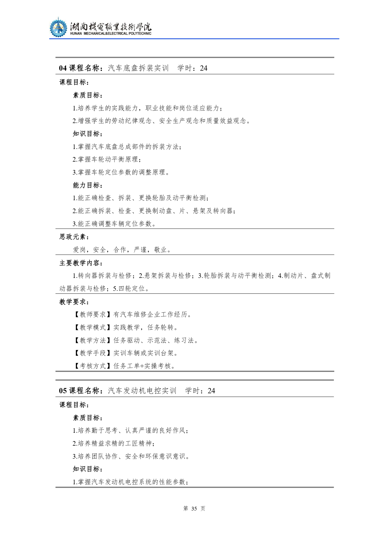 1066vip威尼斯2022级汽车检测与维修技术专业人才培养方案V10.0_page-0037.jpg